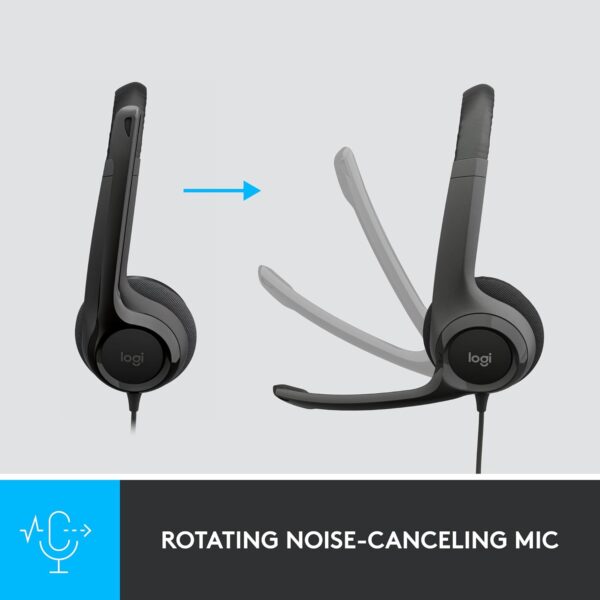 Logitech H390 Wired Headset for PC/Laptop - Image 2